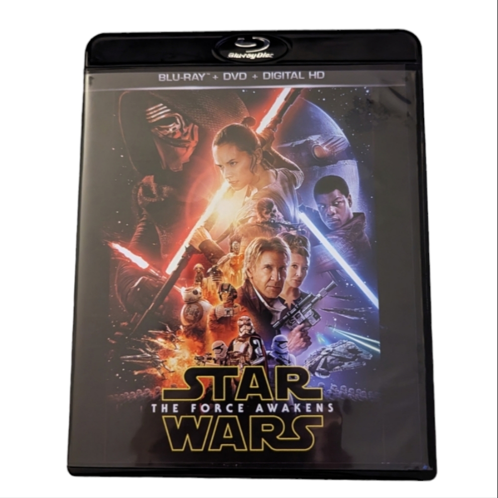 2 for $10 DVDs!! Star Wars The Force Awakens-  BLU-RAY + DVD + Digital